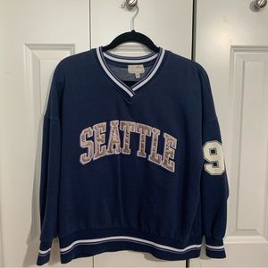 Pull&Bear Seattle Varsity Sweatshirt